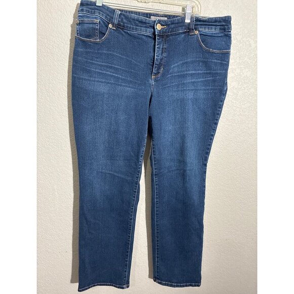 Chicos SO Slimming Jeans Womens size 3 Short or size XL - Picture 1 of 11